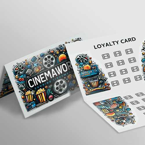 Creased Business Cards