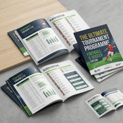 Football programme printing