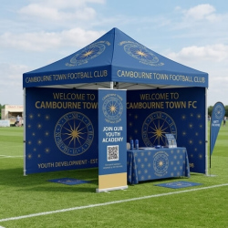 printed team gazebo