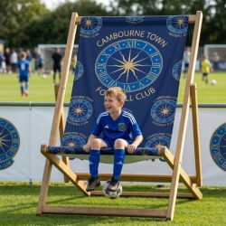 Giant Branded Deckchair for football teams