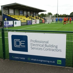 Sponsorship pitchside boards