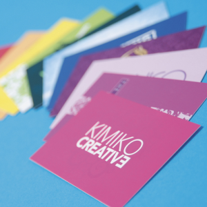 Grand Suede Business Cards