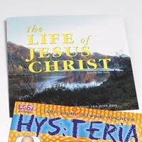 Large Square Booklets : 170gsm Gloss