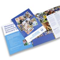 400gsm Matt Laminated 3-Panel A4 Folders