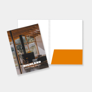 Gloss Laminated Glued Folders