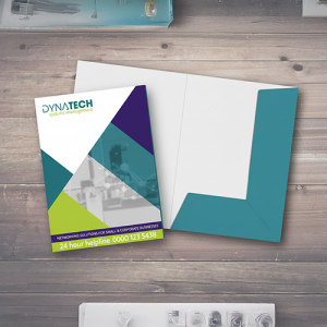 Gloss Laminated Interlocking Folders