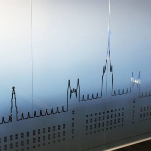 Etched Frosted Vinyl for Windows