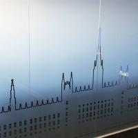 Etched Frosted Vinyl for Windows