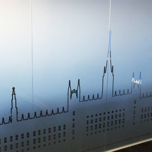 Etched Frosted Vinyl for Windows