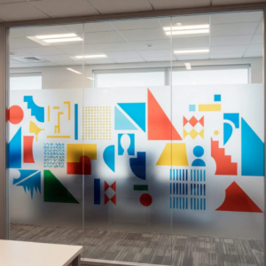 Etched Frosted Vinyl for Windows