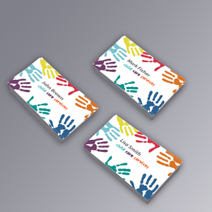 300gsm Uncoated Business Cards - 3 Sets