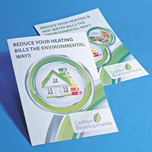 Premium Uncoated Folded Leaflets