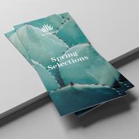 170gsm Silk Folded Leaflets