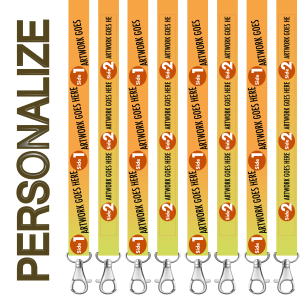 Full Colour RPET Polyester Lanyards