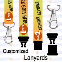 Full Colour RPET Polyester Lanyards
