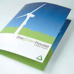 Gloss Laminated Interlocking Presentation Folders