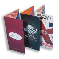 Promo Silk Folded Flyers