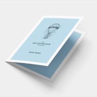 Medium weight card: Silk + folded