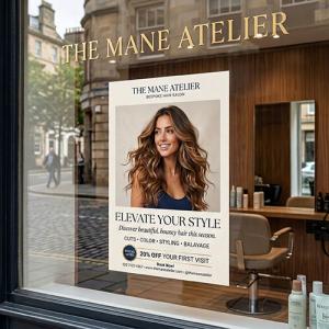130gsm Silk Posters
