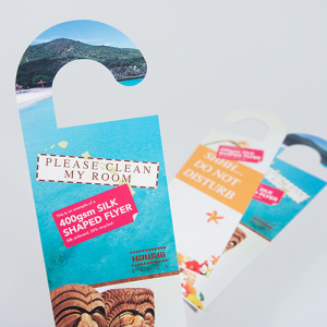 400gsm Die-cut Flyers