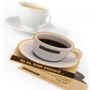 300gsm Uncoated Shaped Flyers