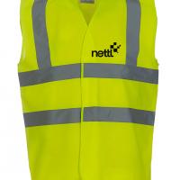 Hi Vis Printed Waistcoat