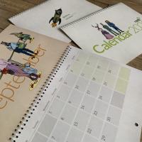 Wiro-Bound Wall Calendar