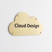 Brushed Aluminium Composite Signs - Shaped/Drilled