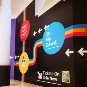 Vinyl for flat walls