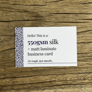 550gsm Luxury Business Cards