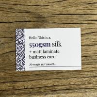 550gsm Luxury Business Cards