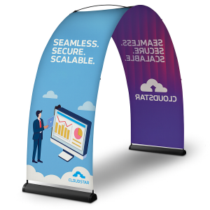 Regenboog displaybanners