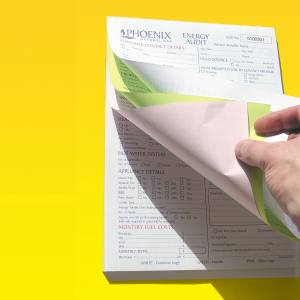 3 Part Carbonless NCR Pads