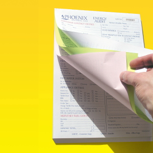 3 Part Carbonless NCR Pads