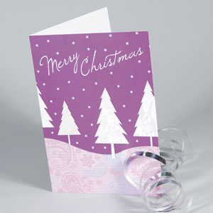 350gsm Matt Laminated Christmas Cards
