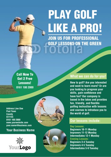 Sports A5 Flyers by Rebecca Doherty