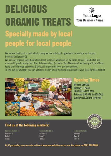 Grocery Store A4 Flyers by C V