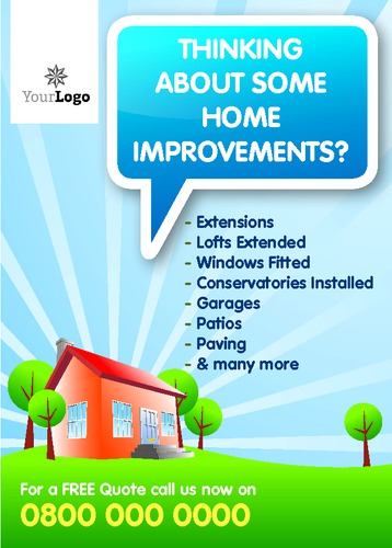 Home Maintenance A6 Flyers by Tony Elmore