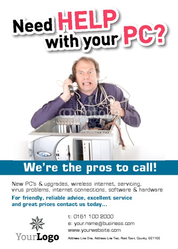 Electrician A6 Flyers by Paul Wongsam