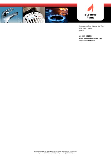 Home Improvement A4 Letterheads by Paul Wongsam