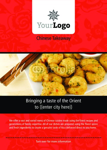 Takeaway A4 Flyers by Paul Wongsam