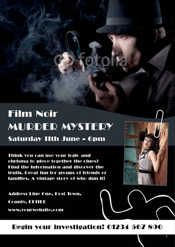 Entertainer A5 Flyers by Thomas Mascall