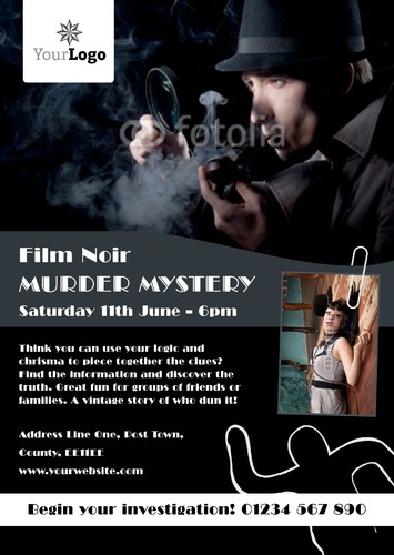 Entertainer A4 Flyers by Thomas Mascall