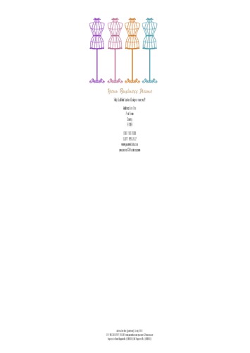 Retail A4 Letterheads by Nicola Andrews