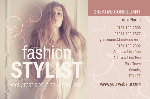 Beauty Salon Business Card  by Aleksandra  Karp