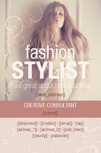 Beauty Salon Business Card  by Aleksandra  Karp