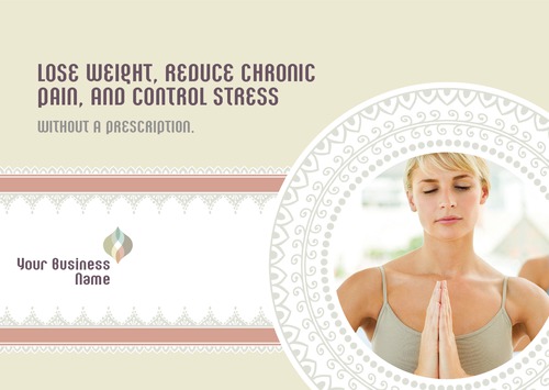 Fitness A6 Flyers by TemplateCloud.com