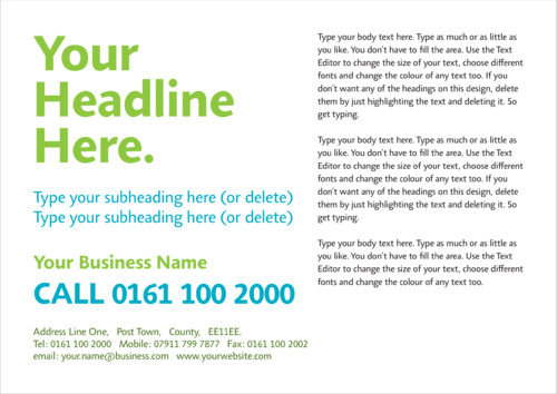  A5 Flyers by TemplateCloud.com