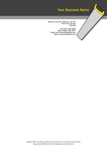 Home Maintenance A4 Letterheads by Neil Watson