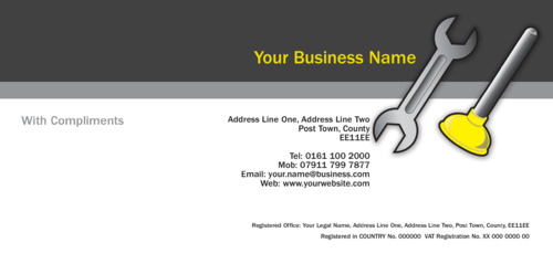 Home Maintenance 1/3rd A4 Stationery by Neil Watson